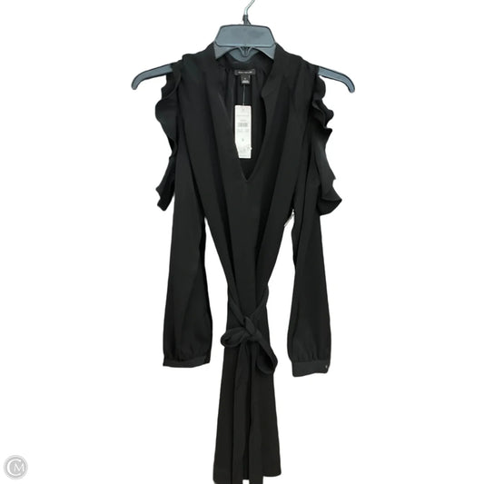 Dress Casual Midi By Ann Taylor In Black, Size: S