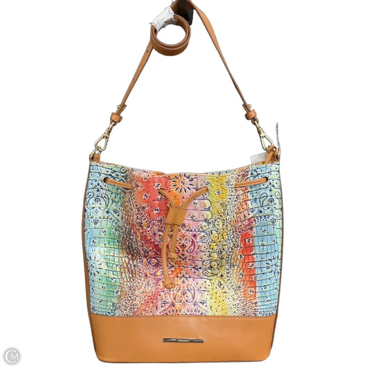Handbag Designer By Brahmin, Size: Large