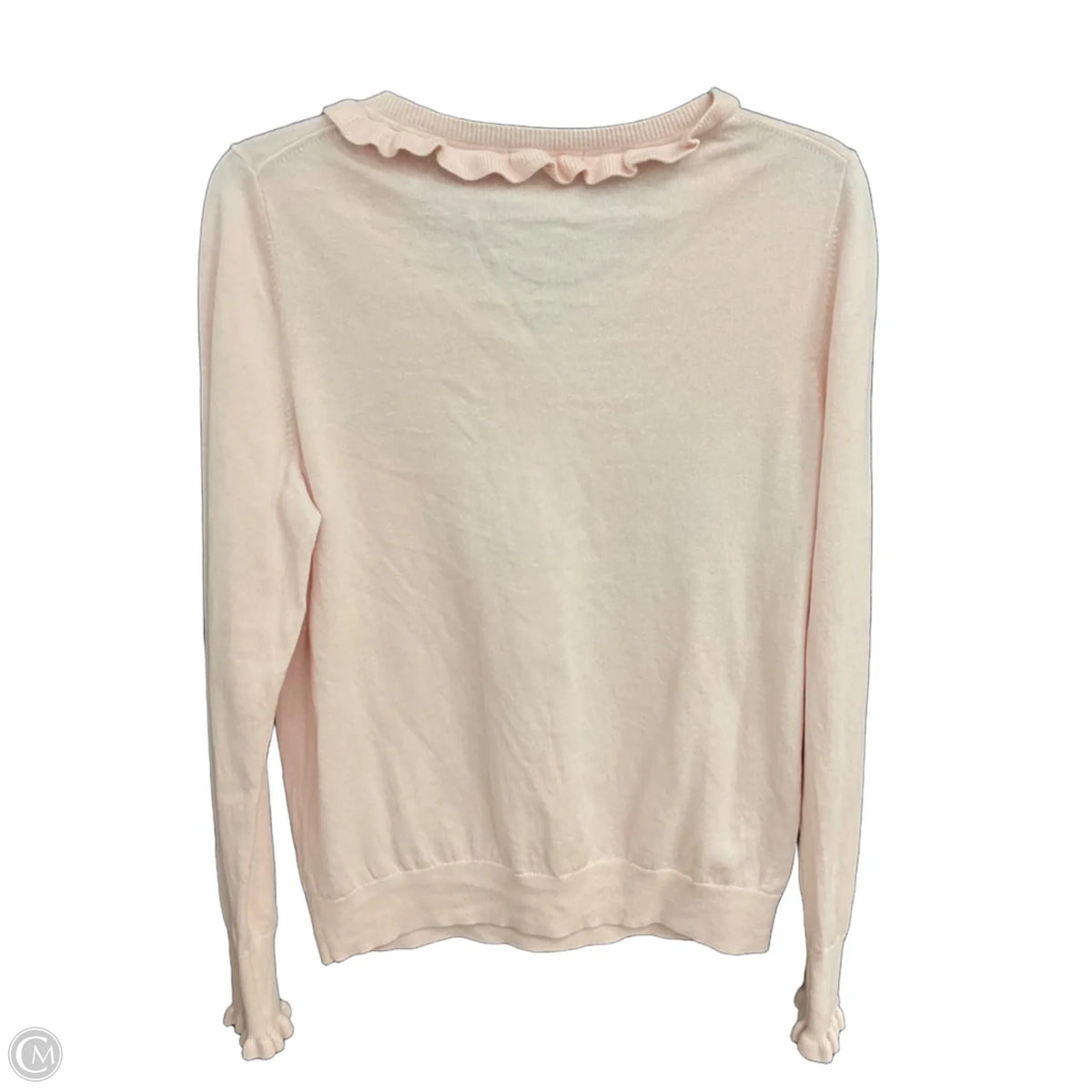 Top Long Sleeve By Boden In Pink, Size: M