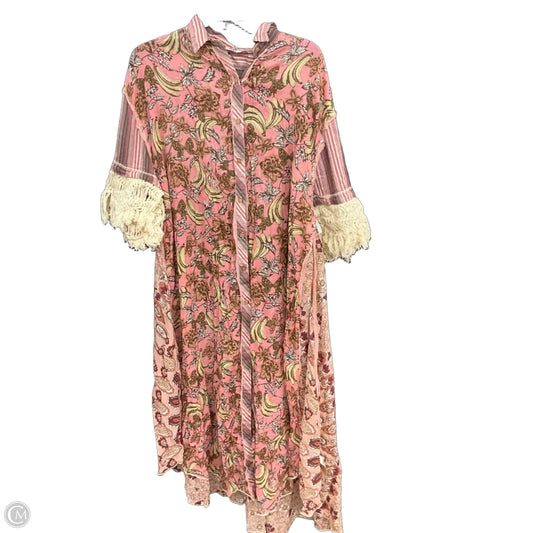 Dress Casual Maxi By Free People In Multi-colored, Size: Xs