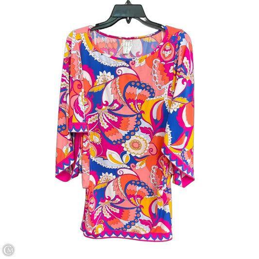 Tunic Short Sleeve By Trina Turk In Multi-colored, Size: M