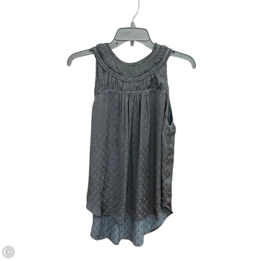 Top Sleeveless By Maeve In Navy, Size: M