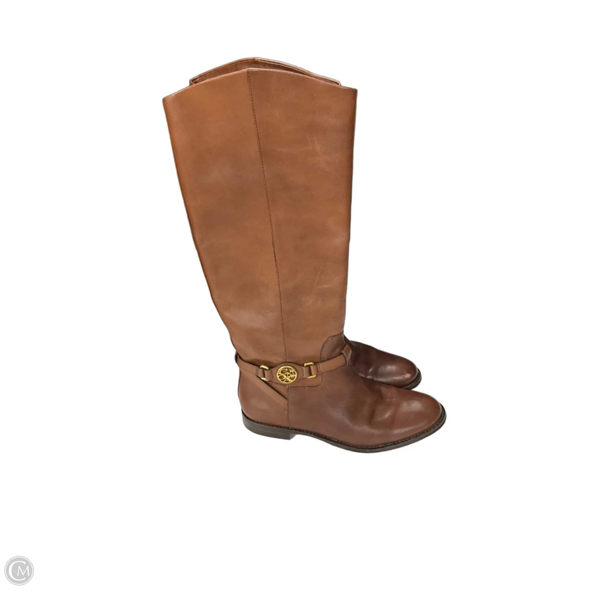 Boots Designer By Coach In Brown, Size: 7
