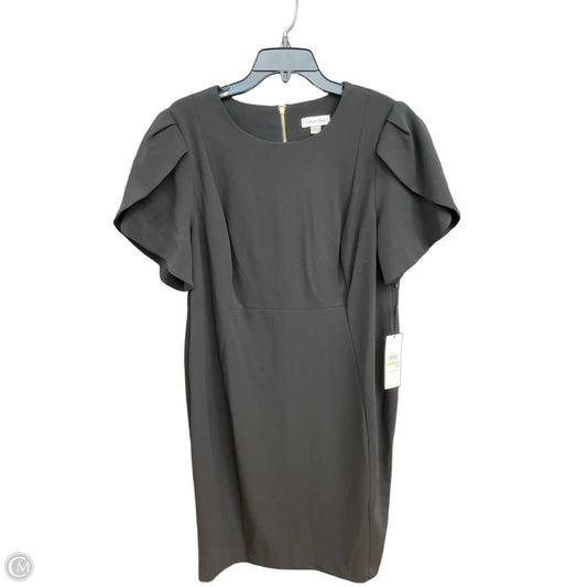 Dress Casual Midi By Calvin Klein In Black, Size: 1x