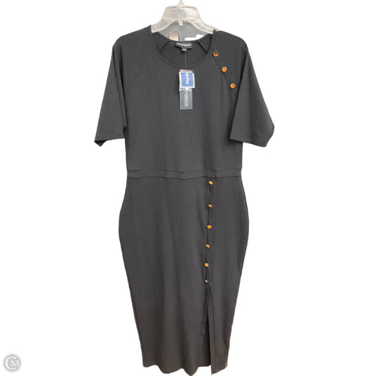 Dress Casual Maxi By Nina In Black, Size: 2x