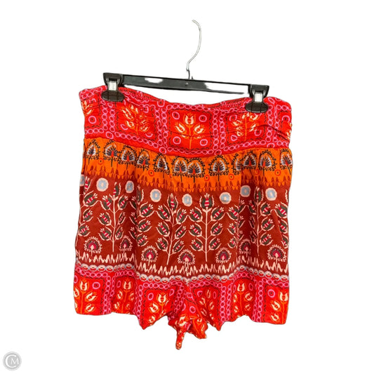 Shorts By Anthropologie In Red, Size: Xl