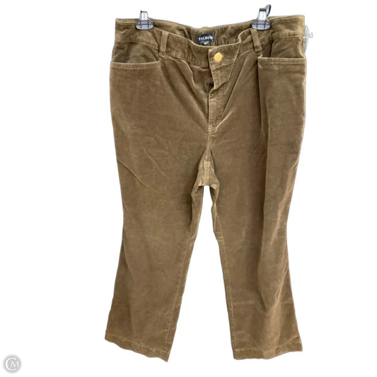 Pants Corduroy By Talbots In Green, Size: 14