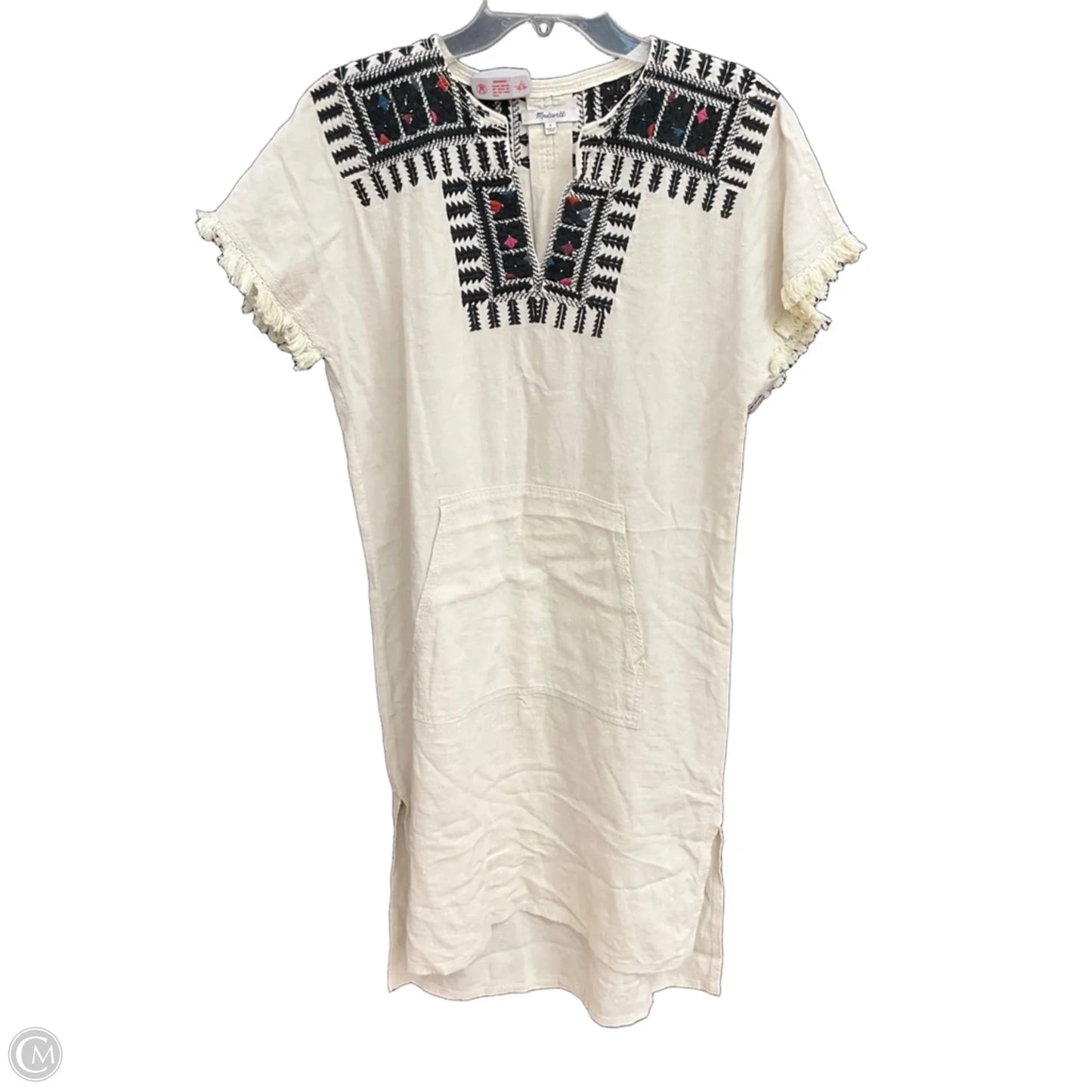 Dress Casual Midi By Madewell In Cream, Size: S