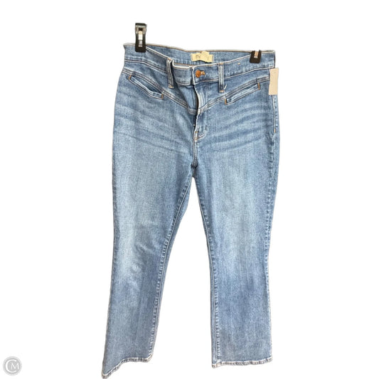 Jeans Wide Leg By Madewell In Blue Denim, Size: 6