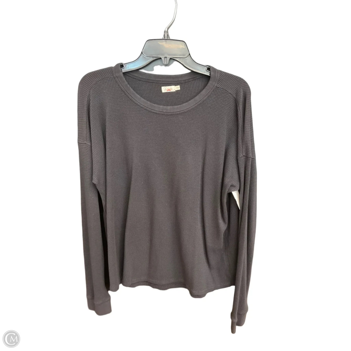 Top Long Sleeve By Faherty In Black, Size: M