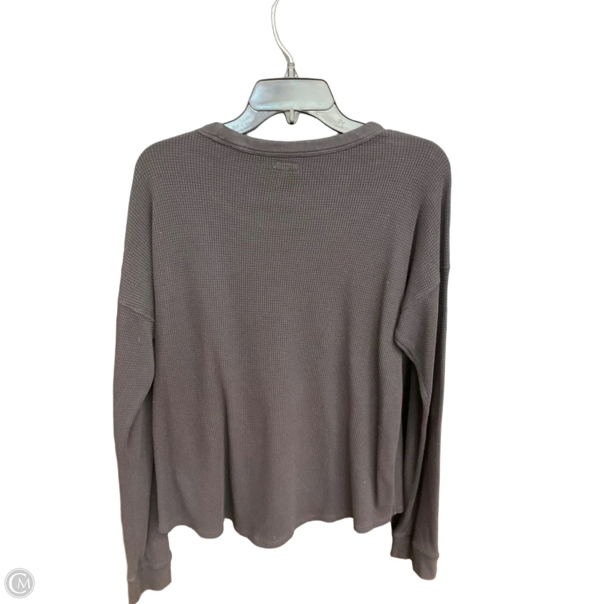 Top Long Sleeve By Faherty In Black, Size: M