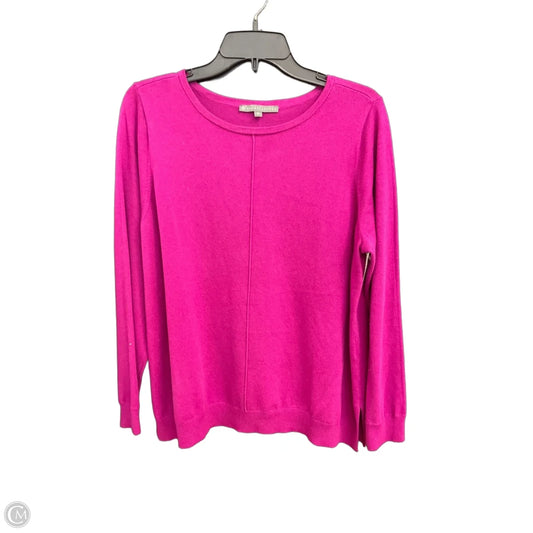 Top Long Sleeve By Elliott Lauren In Pink, Size: M