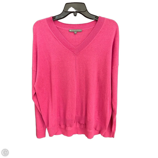 Top Long Sleeve By Elliott Lauren In Pink, Size: M