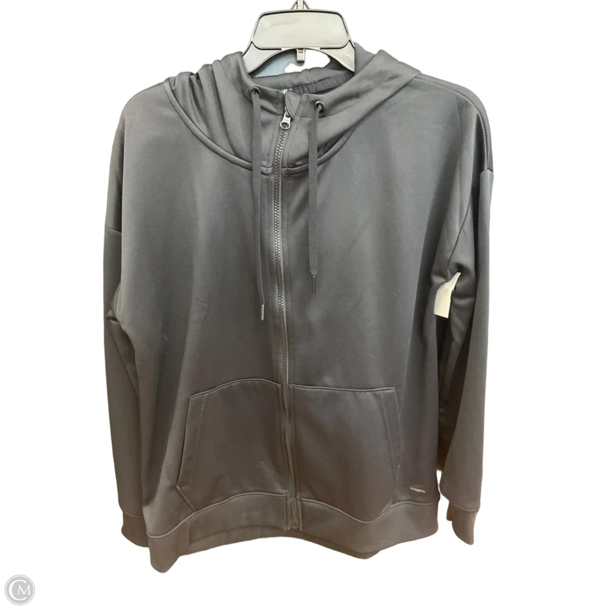 Athletic Jacket By Mondetta In Black, Size: M