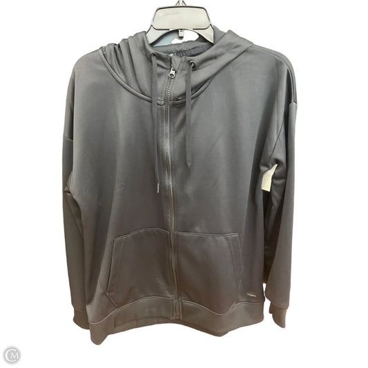Athletic Jacket By Mondetta In Black, Size: M
