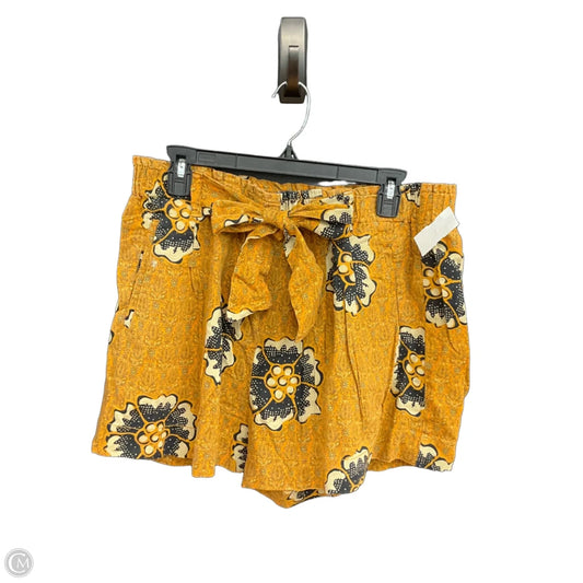 Shorts By Anthropologie In Floral Print, Size: L