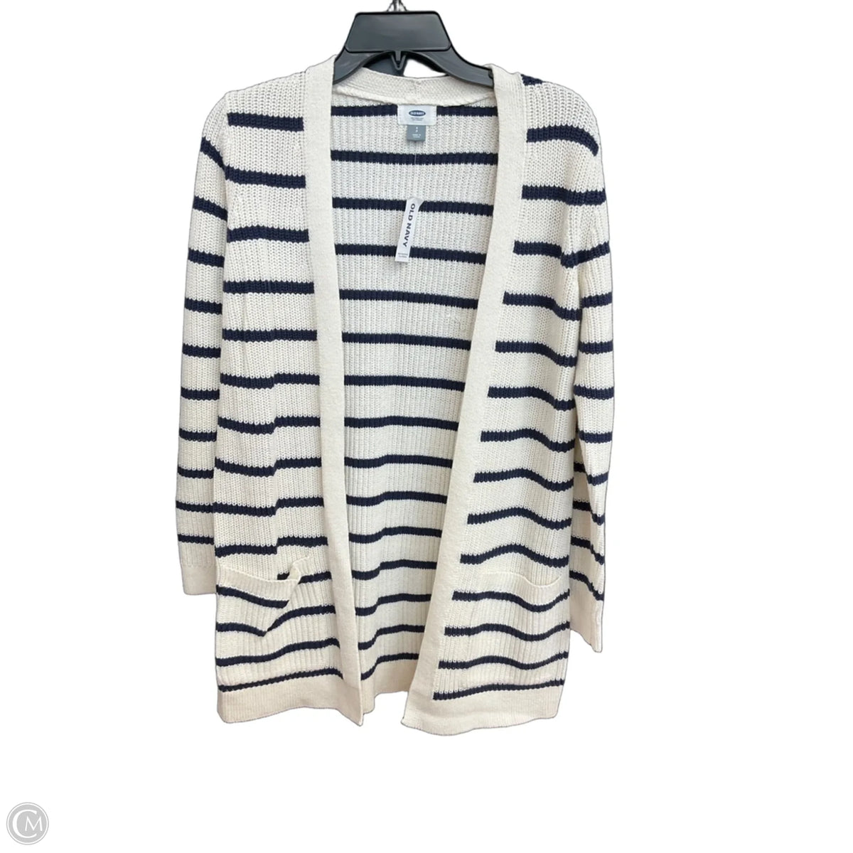 Cardigan By Old Navy In Striped Pattern, Size: S