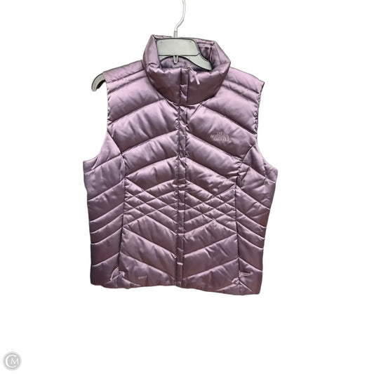 Vest Puffer & Quilted By The North Face In Purple, Size: L