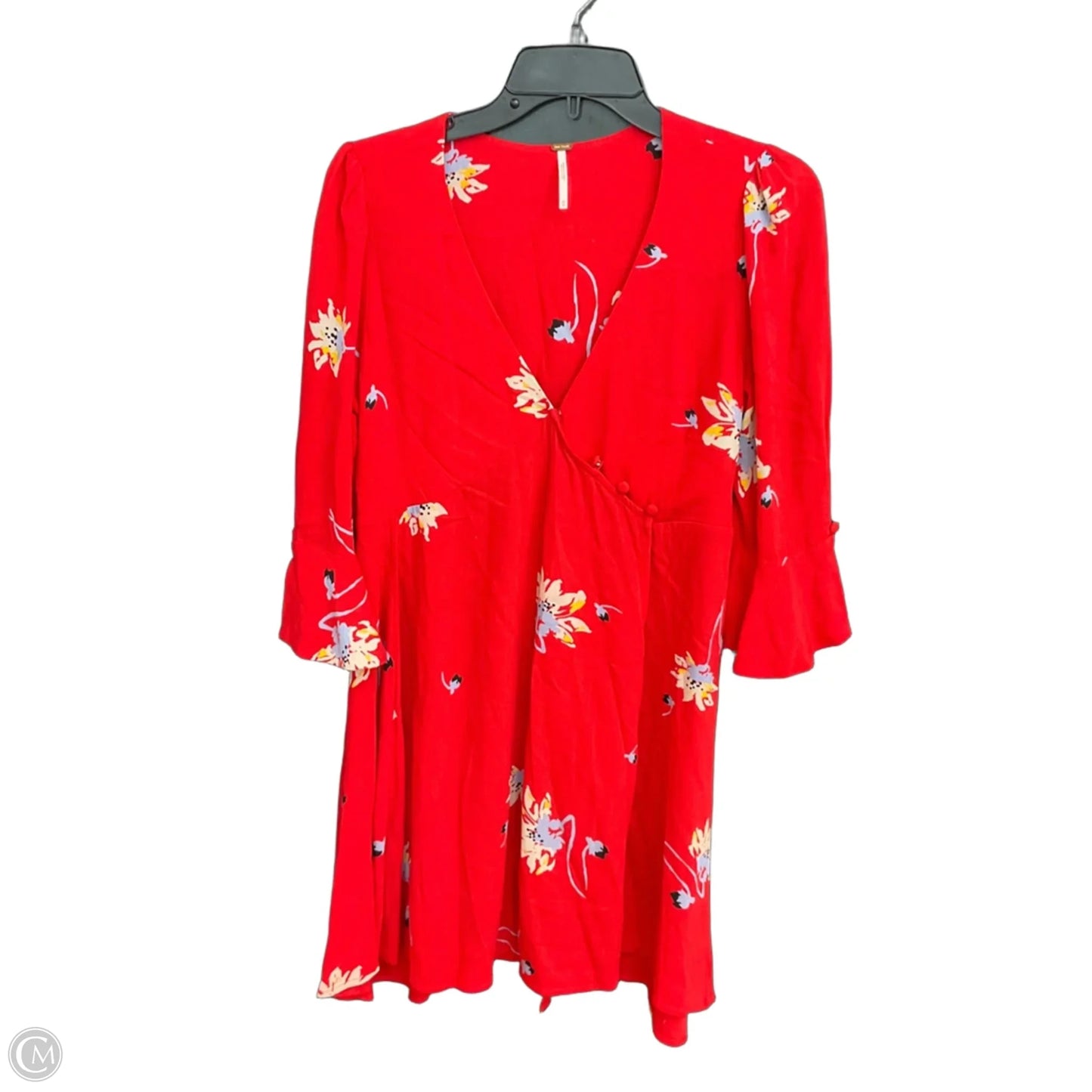 Dress Casual Midi By Free People In Red, Size: Xs