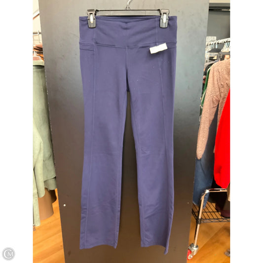 Athletic Leggings By Athleta In Navy, Size: M