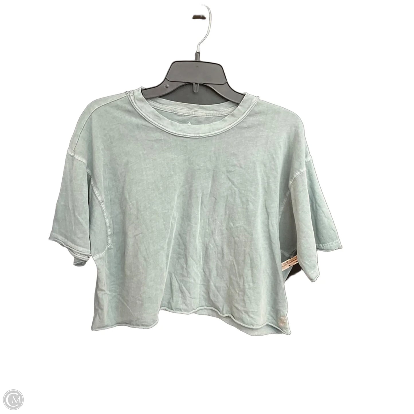 Athletic Top Short Sleeve By Free People In Green, Size: Xs