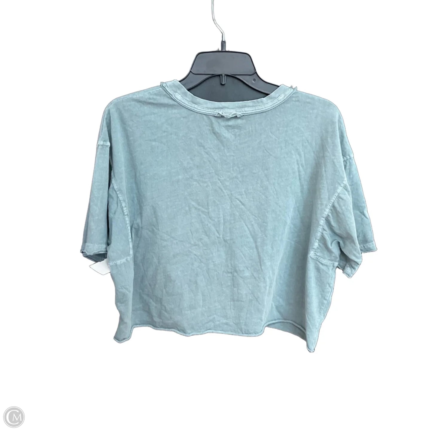 Athletic Top Short Sleeve By Free People In Green, Size: Xs