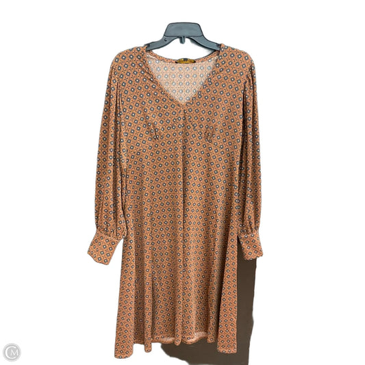 Dress Casual Midi By Downeast In Multi-colored, Size: Xl