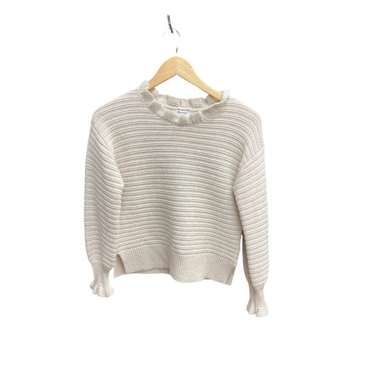 Sweater By Madewell In Cream, Size: Xxs