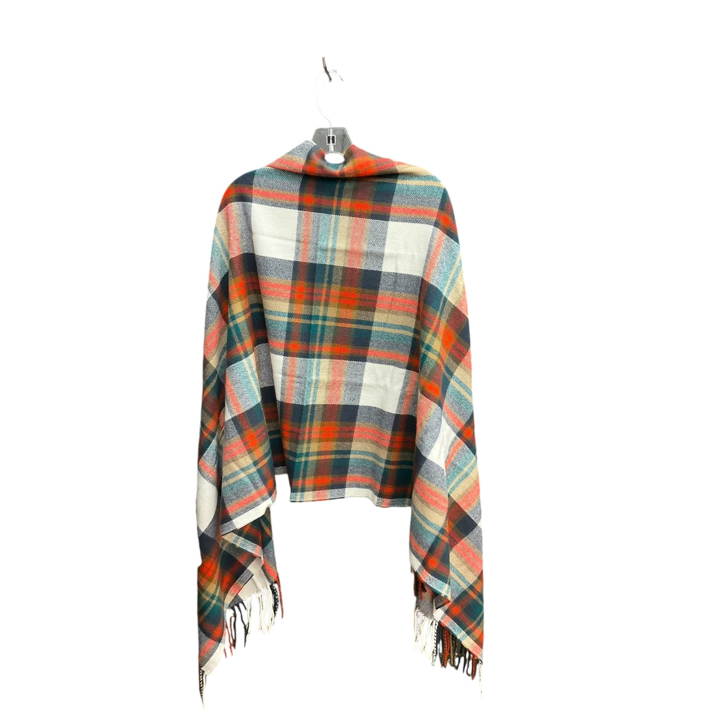 Shawl By J. Crew In Plaid Pattern