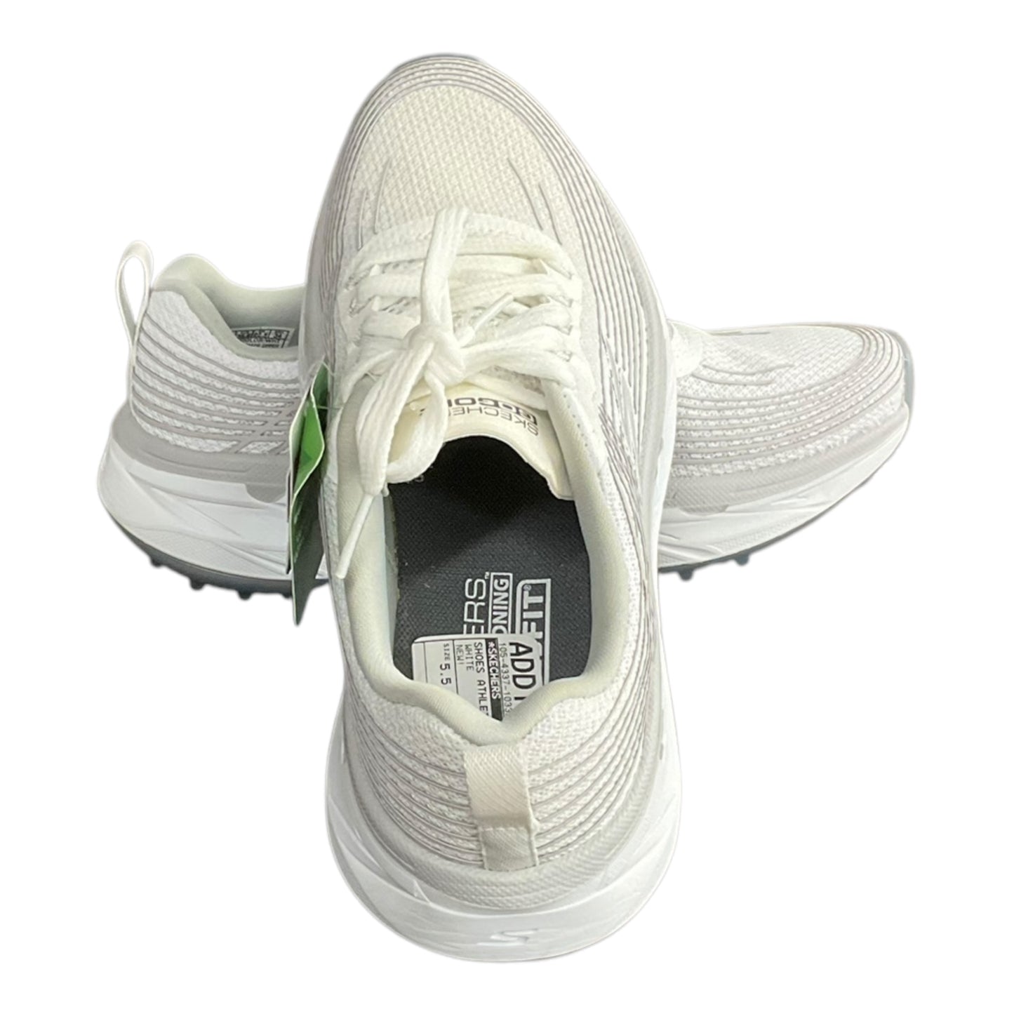 Shoes Athletic By Skechers In White, Size: 5.5