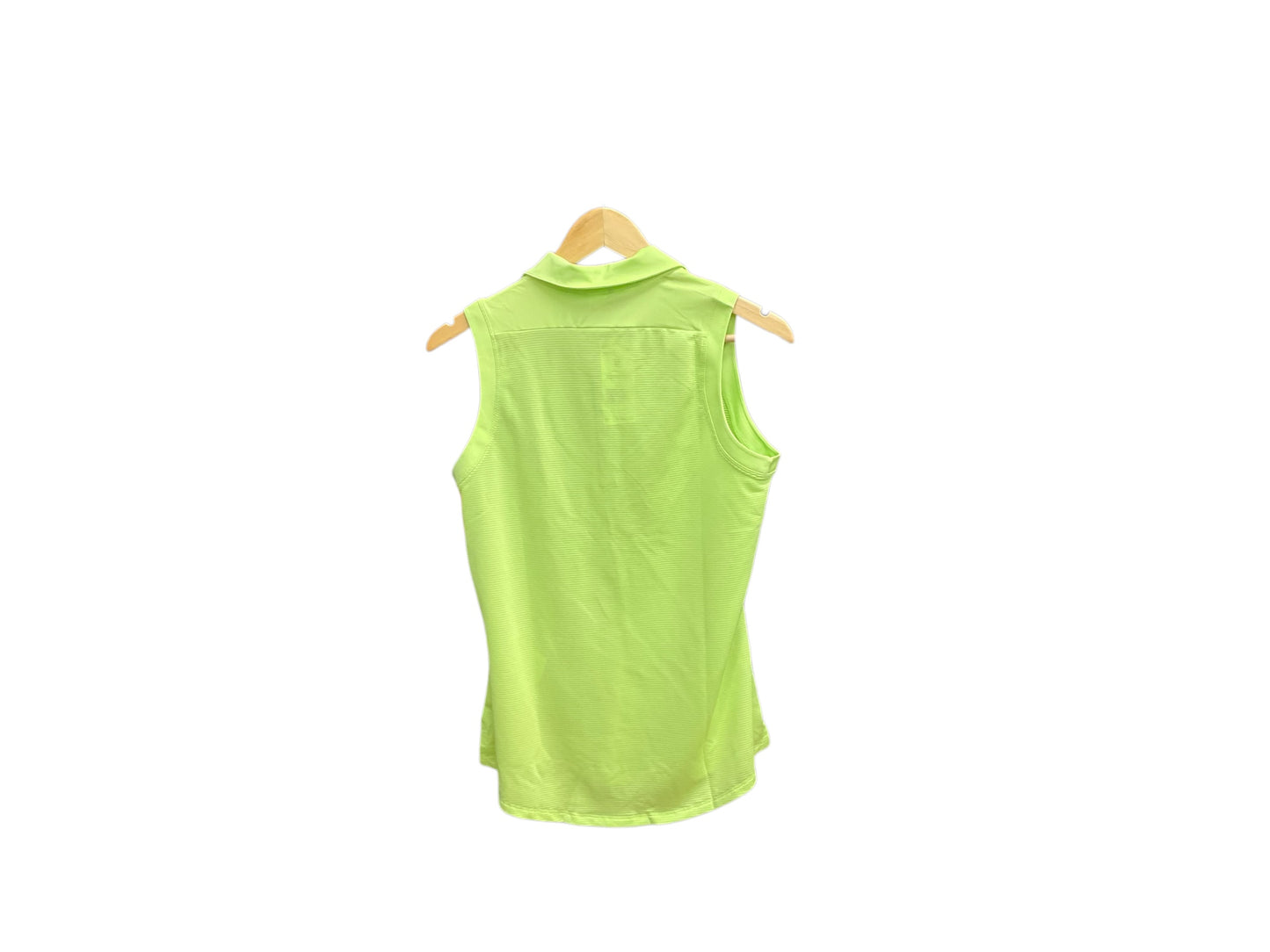 Athletic Tank Top By Adidas In Green, Size: M