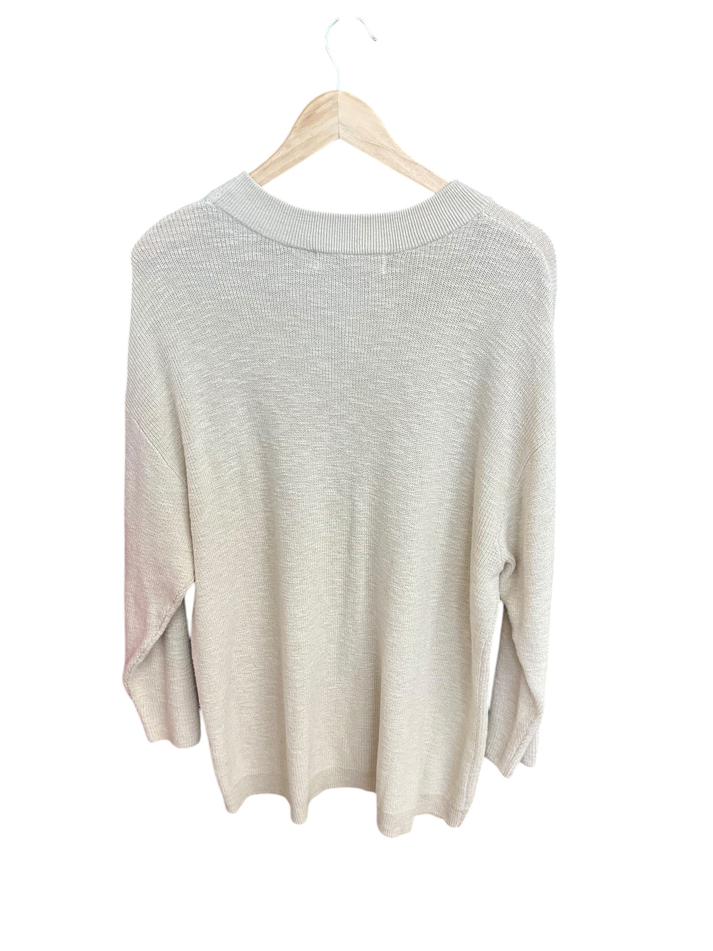 Sweater By Free People In Tan, Size: M