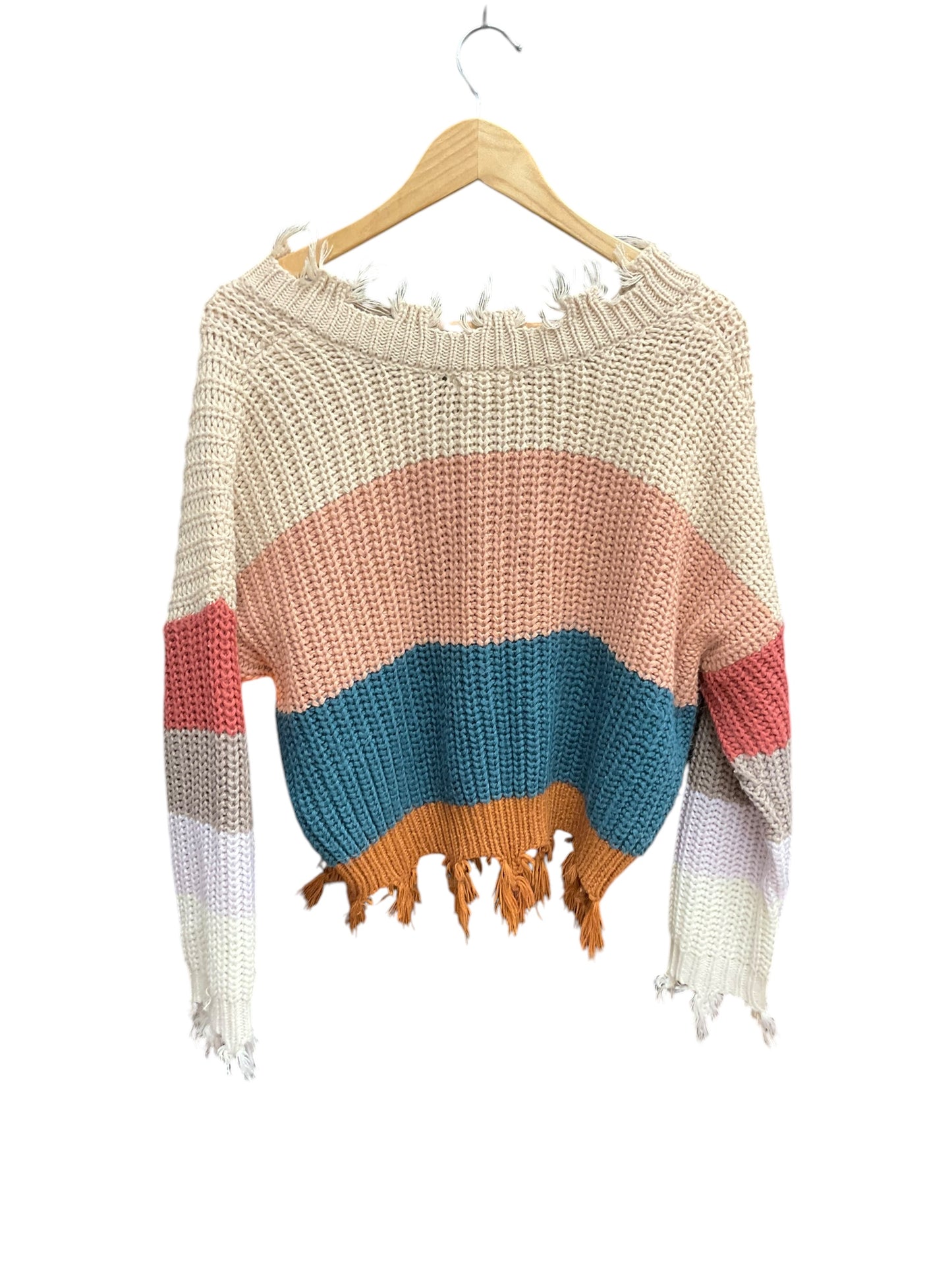 Sweater By Cmc In Multi-colored, Size: S