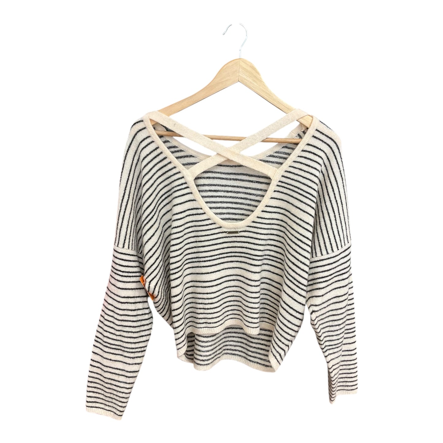 Sweater By Billabong In Black & White, Size: M