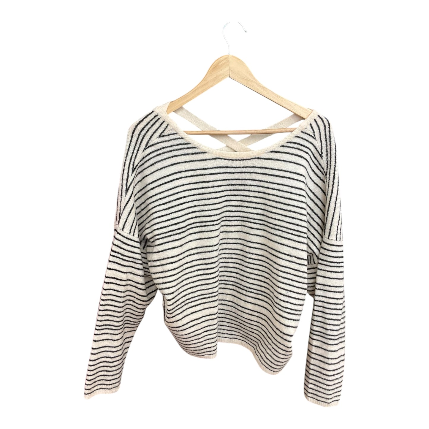 Sweater By Billabong In Black & White, Size: M