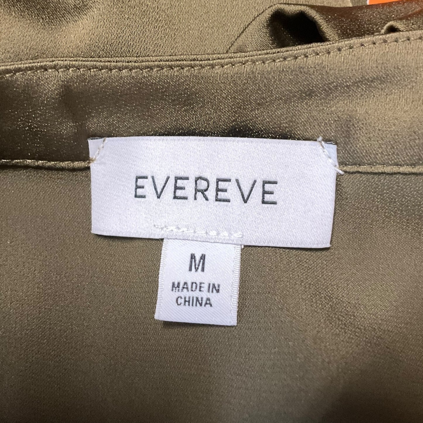 Top Short Sleeve By Evereve In Green, Size: M