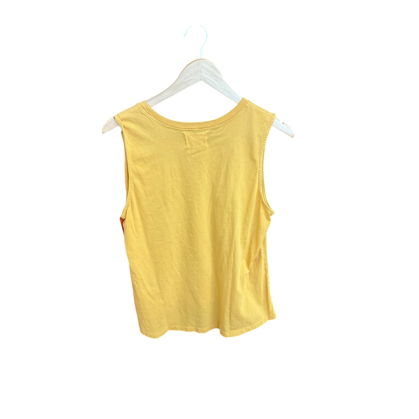 Top Sleeveless Basic By Sol Angeles In Yellow, Size: M