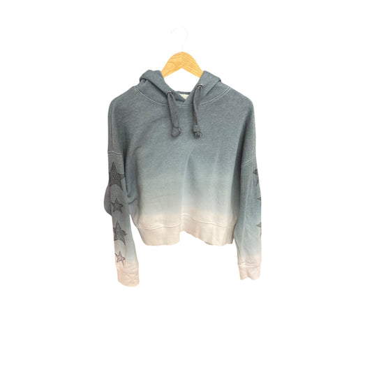 Sweatshirt Hoodie By Vintage Havana In Grey, Size: S