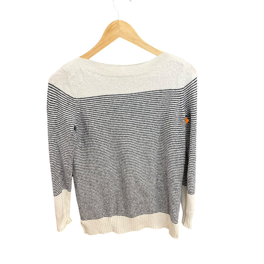 Sweater By Loft In Black & White, Size: S
