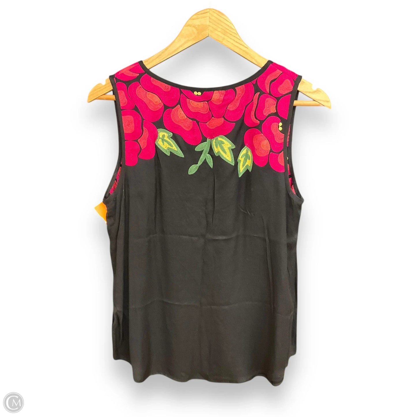 Top Sleeveless By Floreat In Black, Size: M