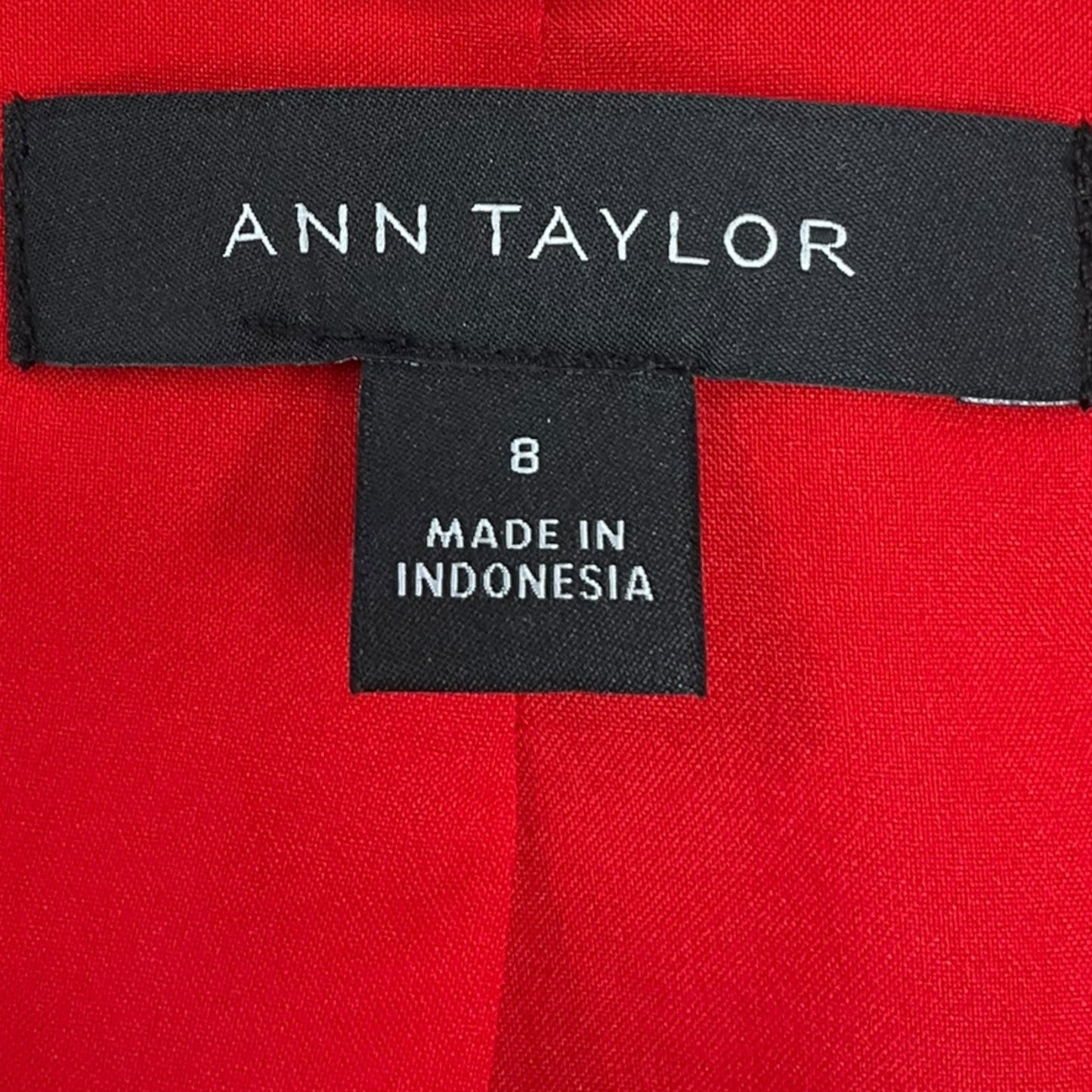 Blazer By Ann Taylor In Red, Size: M