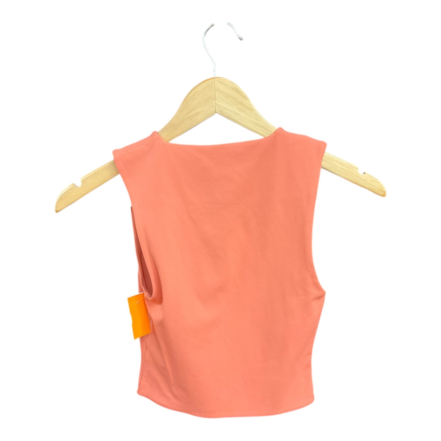 Top Sleeveless By Babaton In Orange, Size: Xs