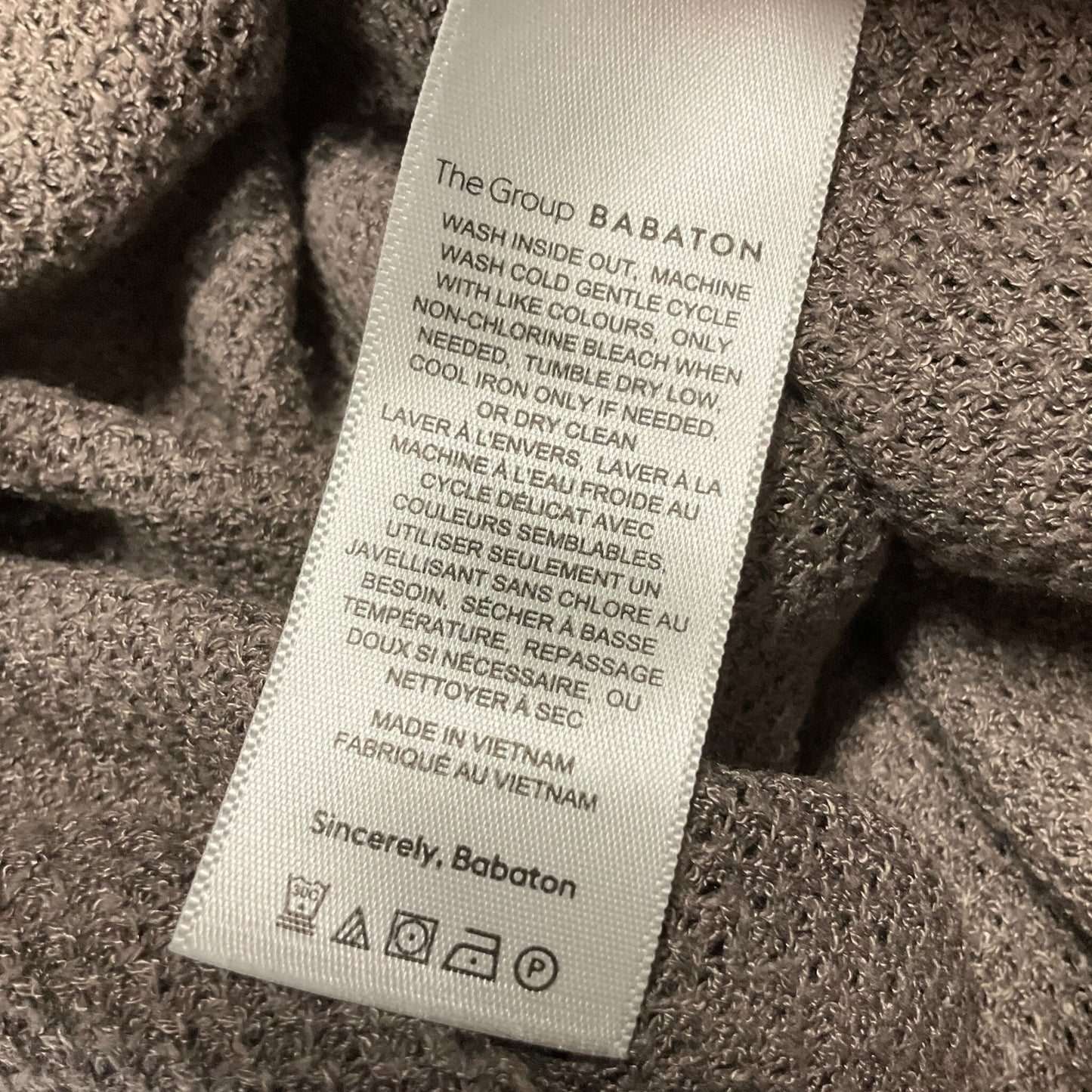 Top Long Sleeve By Babaton  Size: S