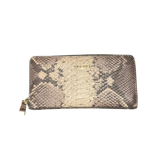 Wallet Designer By Coach  Size: Large