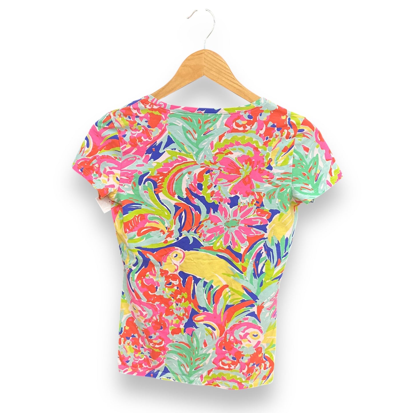 Top Short Sleeve Designer By Lilly Pulitzer  Size: Xs