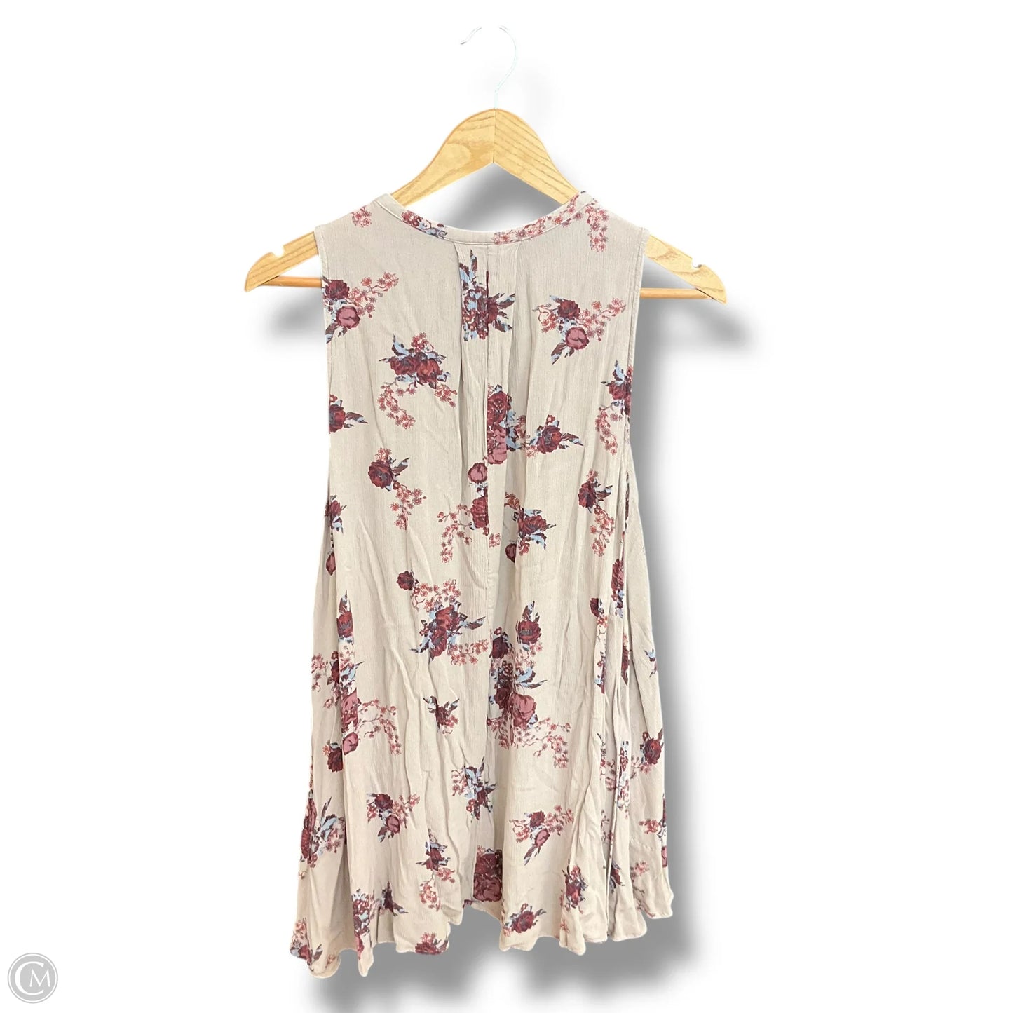 Top Sleeveless By Free People In Floral Print, Size: Xs