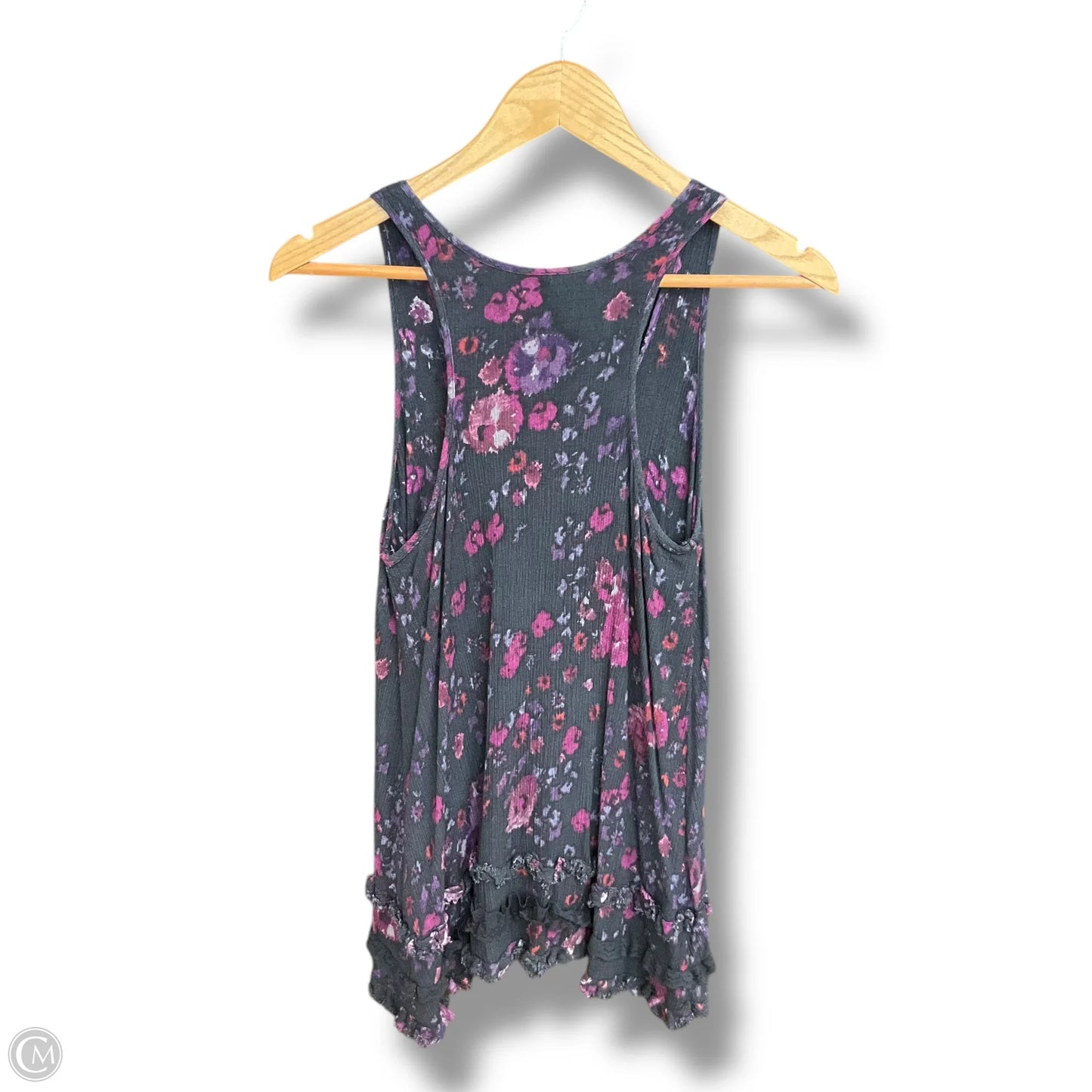 Top Sleeveless By Free People In Floral Print, Size: S