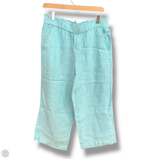 Pants Linen By Talbots In Blue, Size: M