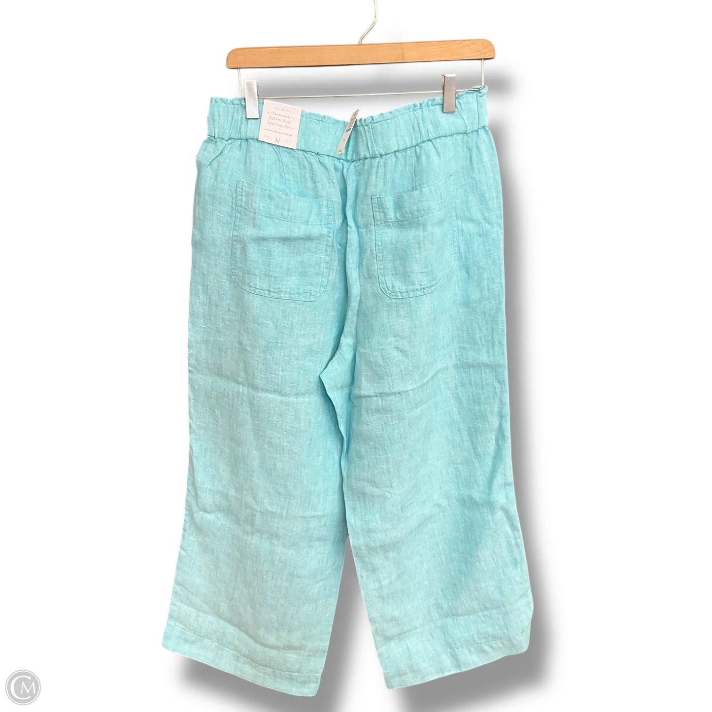 Pants Linen By Talbots In Blue, Size: M