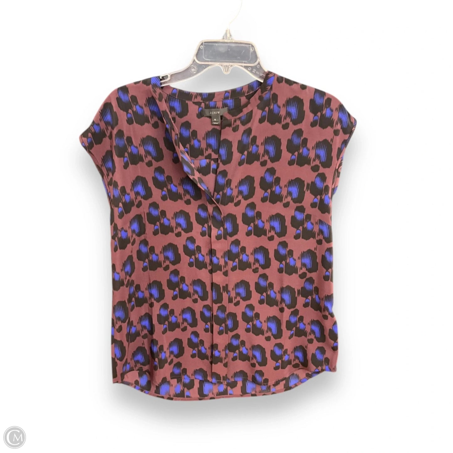 Top Sleeveless By J. Crew In Animal Print, Size: M